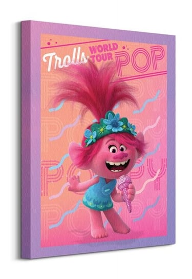 Trolls World Tour Poppy - obraz na płótnie Pyramid