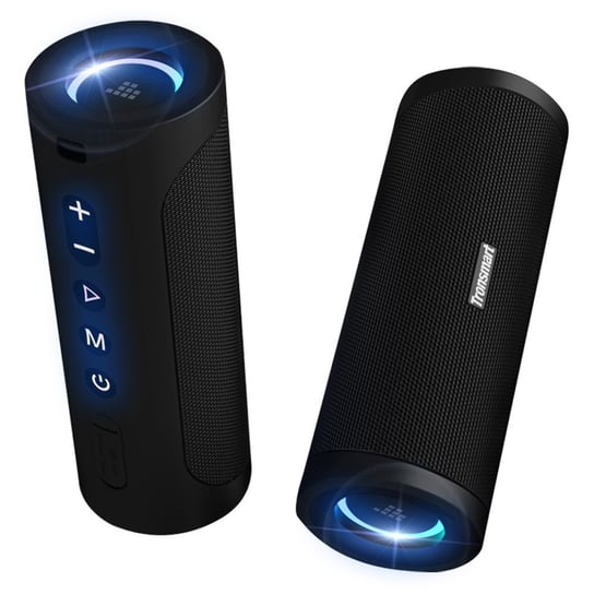 Tronsmart T6 Pro przenośny bezprzewodowy głośnik Bluetooth 5.0 45W podświetlenie LED czarny (448105) Inny producent