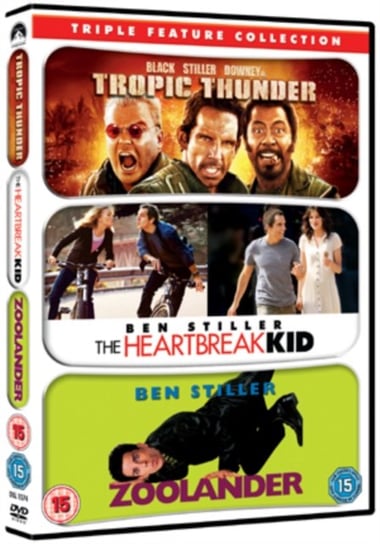 Tropic Thunder/Zoolander/The Heartbreak Kid (brak polskiej wersji językowej) Stiller Ben, Farrelly Bobby, Farrelly Peter