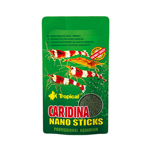 Tropical Caridina Nano Sticks - Pokarm Dla Krewetek 10G Tropical