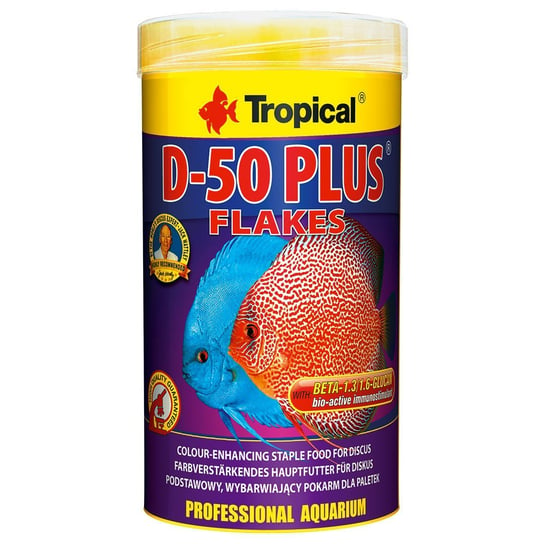 Tropical D-50 Plus 250ml, pokarm dla peletek Tropical