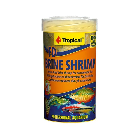 Tropical FD Brine Shrimp 100ml, pokarm dla ryb Tropical