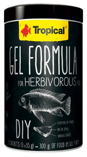 TROPICAL Gel Formula DIY pokarm dla ryb roślinożernych 1000ml Tropical