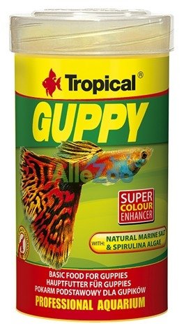 Tropical GUPPY 100ml / 20g Tropical