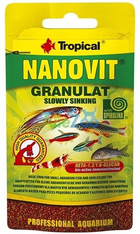 Tropical NANOVIT GRANULAT 10g Tropical