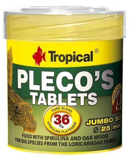 Tropical Plecos Tablets Puszka 50Ml Tropical