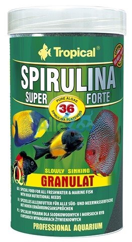 Tropical SUPER SPIRULINA FORTE GRANULAT 250ml/150g Tropical