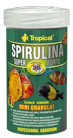 Tropical SUPER SPIRULINA FORTE MINI GRANULAT 100ml/56g Tropical