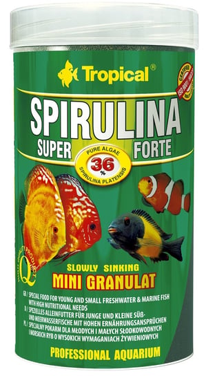 TROPICAL SUPER SPIRULINA FORTE MINI GRANULAT 80G Tropical