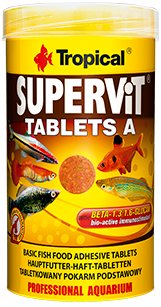 TROPICAL SuperVit Tablets A 250ml 340szt. Tropical