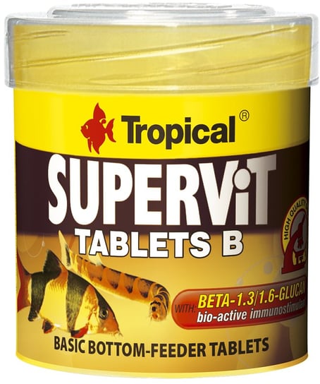 TROPICAL SuperVit Tablets B 50ml 200szt. Tropical