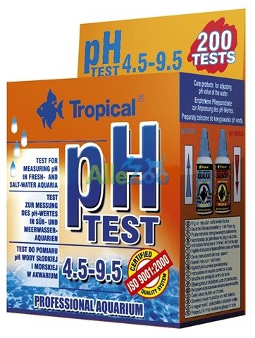 Tropical Test akwarystyczny pH 4,5 - 9,5 Tropical