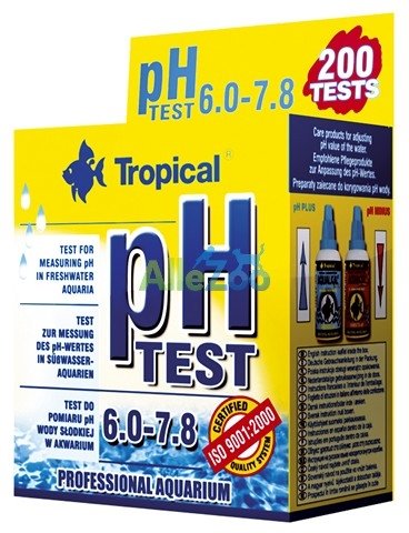 Tropical Test akwarystyczny pH 6.0 - 7.8 Tropical