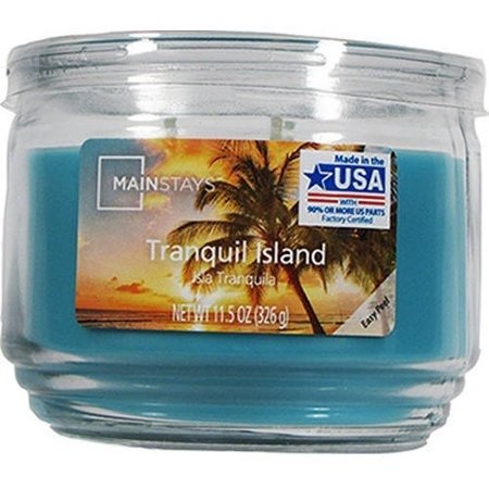 Tropikalna świeca zapachowa Mainstays 11.5 oz 326 g - Tranquil Island Inna marka