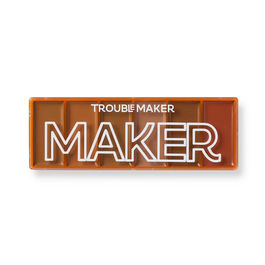 Trouble Maker Paleta 6 Kremowych Bronzerów Bronzer Ciepły Chłodny Maker ...