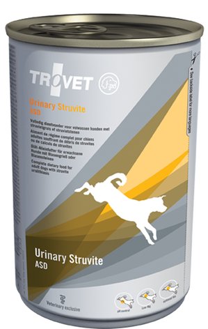TROVET ASD Urinary Struvite (dla psa) 6x400g - puszka Trovet