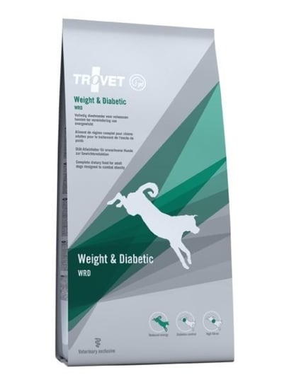 Trovet, karma dla psów, WRD Weight & Diabetic, 3 kg Trovet