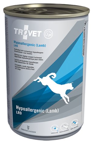 TROVET LRD Hypoallergenic - Lamb (dla psa) 6x400g - puszka Trovet