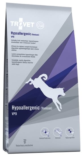 TROVET VPD Hypoallergenic - Venison (dla psa) 3kg Trovet