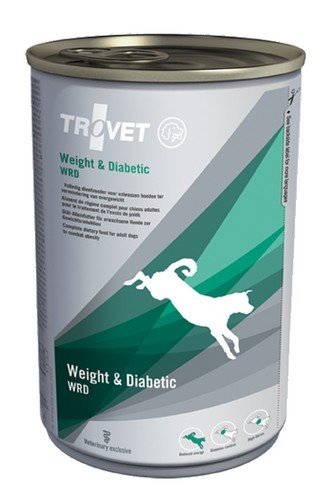Trovet WRD Weight & Diabetic dla psa puszka 400g Trovet