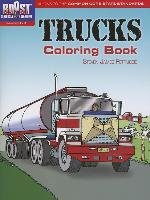 Trucks Coloring Book Petruccio Steven James