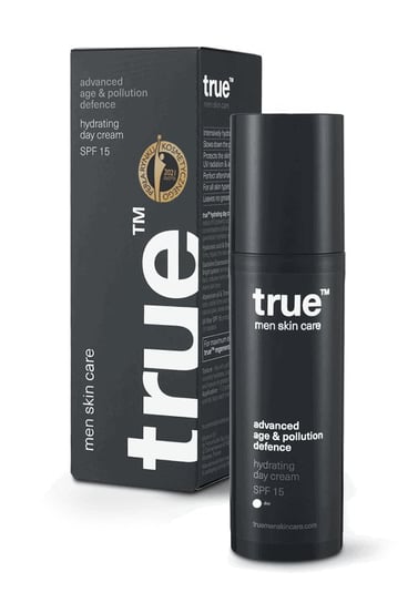 true™ hydrating day cream SPF 15 - krem nawilżający dla mężczyzn 50 ml true men skin care