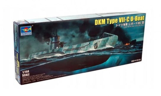 Trumpeter, DKM Type VII-C U-boat 1/144, Model do sklejania TRUMPETER