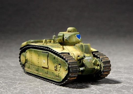 Trumpeter, French Char B1Heavy Tank, Model do sklejania, 8+ Italeri