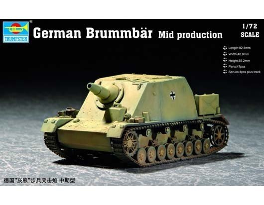 Trumpeter, German Brummbar Mid Production TRUMPETER