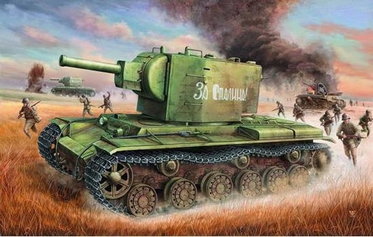 Trumpeter, model do sklejania Russia KV2 Tank TRUMPETER