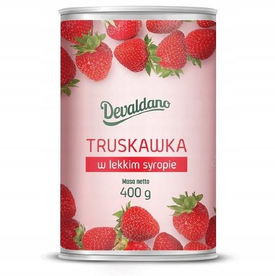 Truskawki w syropie Devaldano 0,4 kg DEVALDANO