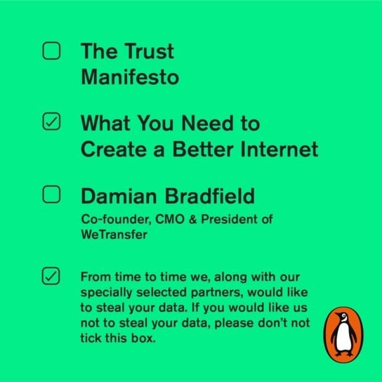Trust Manifesto Bradfield Damian