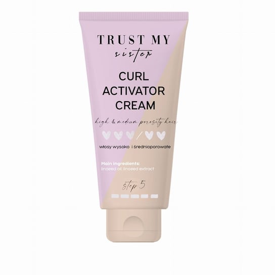 Trust My Sister, Curl Activator Cream, Krem do stylizacji loków, 150 ml Trust My Sister
