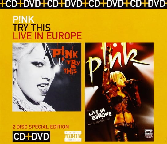 Try This: Live In Europe (Australian Edition) Pink