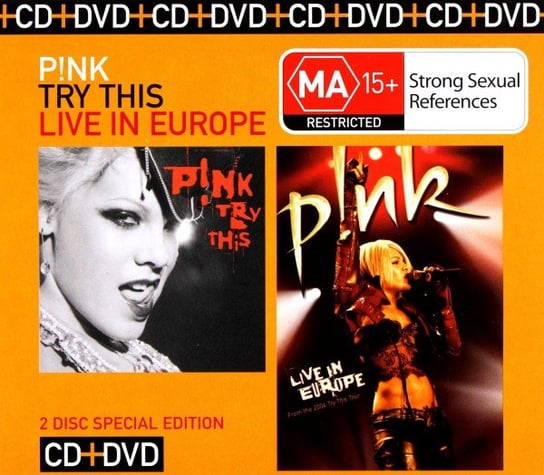 Try This / Live In Europe (P!nk) Pink