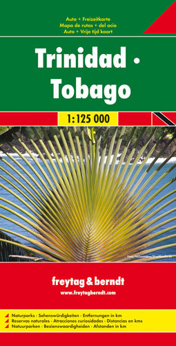 Trynidad i Tobago. Mapa 1:125 000 Freytag & Berndt