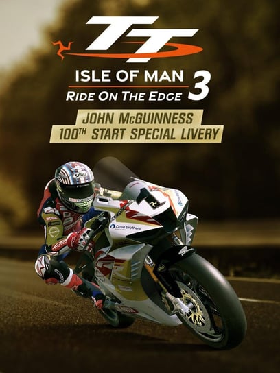TT Isle Of Man 3 - John McGuinness 100th Start Special Livery, klucz Steam, PC Plug In Digital