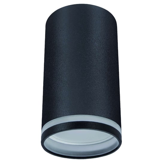 Tuba lampa sufitowa ZULA 03990 Ideus okrągły downlight czarny IDEUS