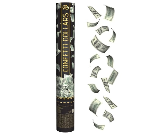 Tuba strzelająca, banknoty 100 USD, 40 cm GoDan