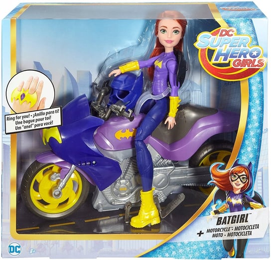 Tubbz DC Comics, lalka Batgirl Dc Super Hero na Batmotorze Fcd51 Tubbz