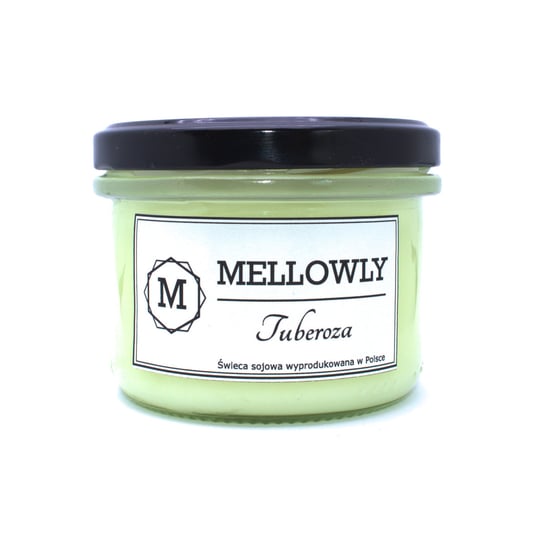 Tuberoza - naturalna świeca sojowa Mellowly