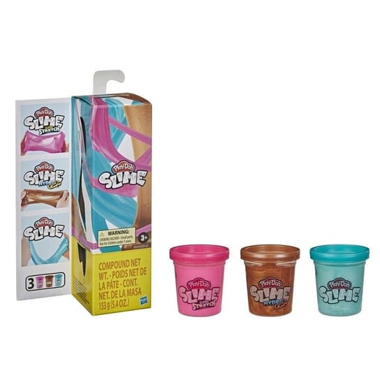 Tuby 3-pak kolorów Play-Doh Slime Hasbro