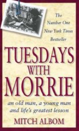 Tuesdays With Morrie Albom Mitch