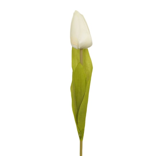 Tulipan pojedynczy M561-9 kremowy sztuczny kwiat Inna marka