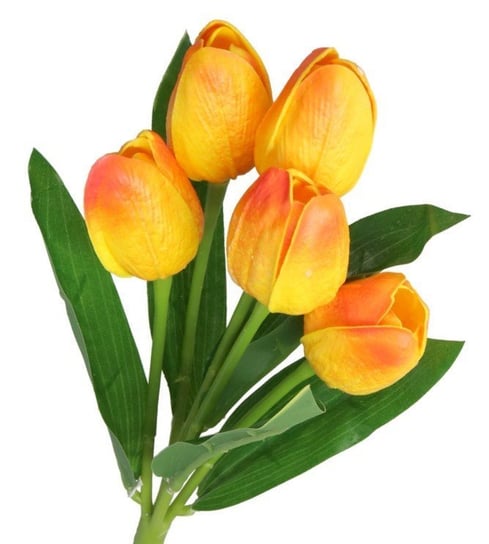 Tulipany Bukiet Tulipanów Gumowane Gumowe Silikonowe Jak Żywe Inna marka