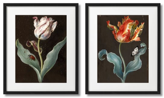 Tulipany, Plakaty Vintage DEKORAMA
