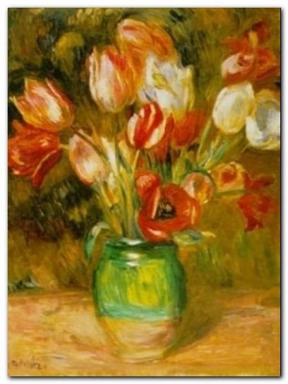 Tulips In A Vase plakat obraz 60x80cm Wizard+Genius