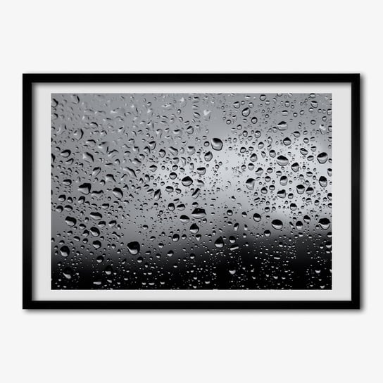 Tulup, Foto obraz drukowany ramka mdf Krople wody, 70x50 cm Tulup