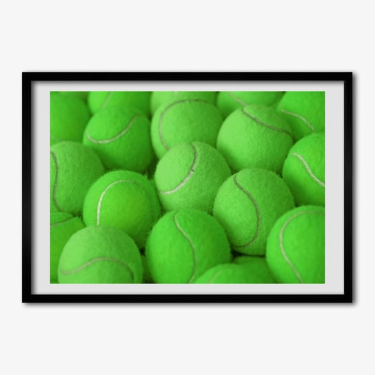 Tulup, Foto obraz z ramką MDF Piłeczki tenisowe, 70x50 cm Tulup