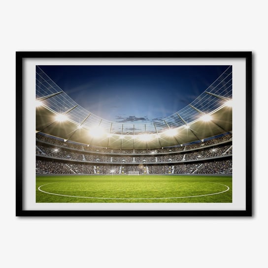 Tulup, Nowoczesny duży foto obraz z ramką Stadion, 70x50 cm Tulup